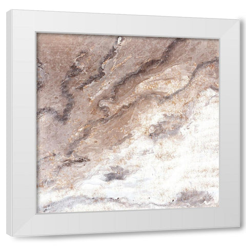 Mason Mood White Modern Wood Framed Art Print by Kimberly, Allen