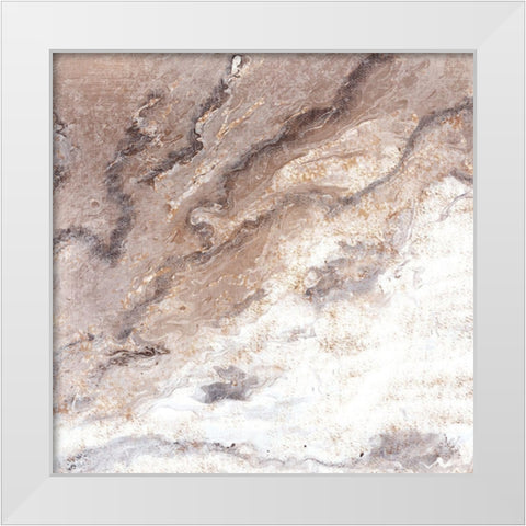 Mason Mood White Modern Wood Framed Art Print by Kimberly, Allen
