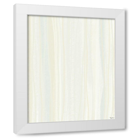 Alabaster Texture 2 White Modern Wood Framed Art Print by Louise, Gigi