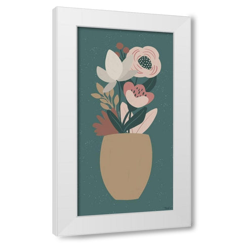 Shed Flower 1 White Modern Wood Framed Art Print by Louise, Gigi