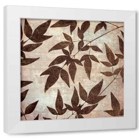Lily 1 White Modern Wood Framed Art Print by Emery, Kristin
