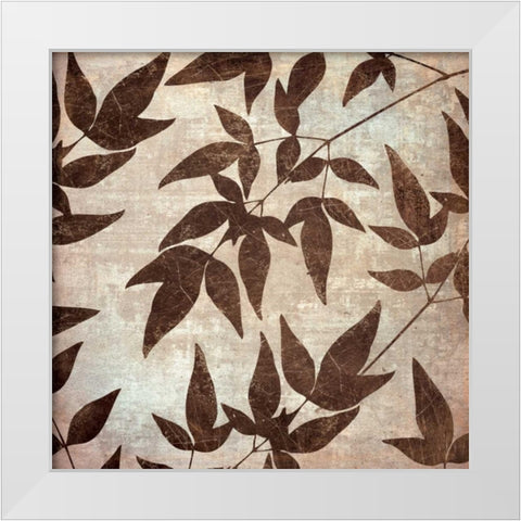 Lily 1 White Modern Wood Framed Art Print by Emery, Kristin