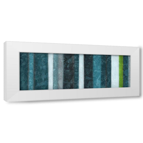 Morroccan Stripes Combined 2 White Modern Wood Framed Art Print by Emery, Kristin
