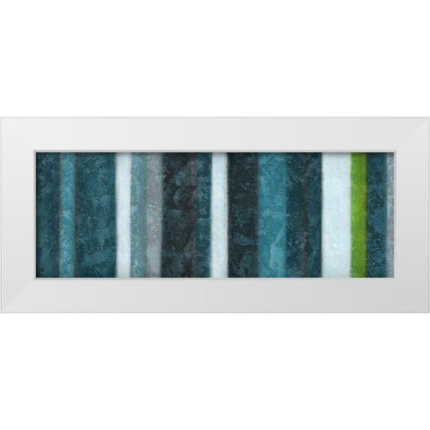 Morroccan Stripes Combined 2 White Modern Wood Framed Art Print by Emery, Kristin