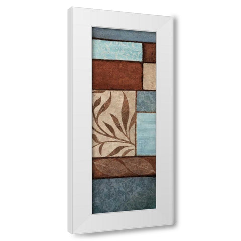 Emotion 2 White Modern Wood Framed Art Print by Emery, Kristin