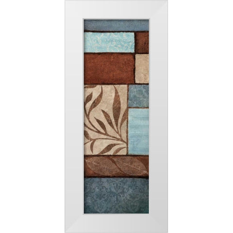 Emotion 2 White Modern Wood Framed Art Print by Emery, Kristin