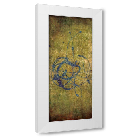 Color Splash II White Modern Wood Framed Art Print by Emery, Kristin