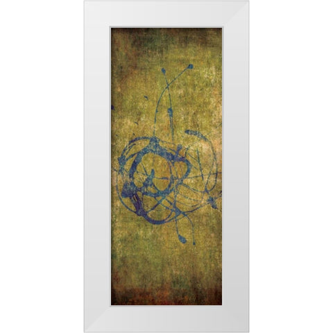 Color Splash II White Modern Wood Framed Art Print by Emery, Kristin