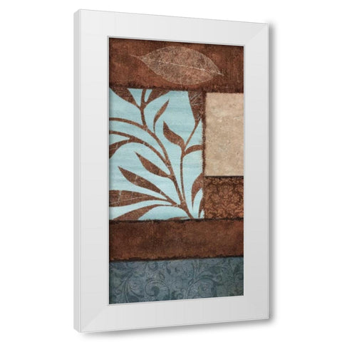 Simple Flow 1 White Modern Wood Framed Art Print by Emery, Kristin