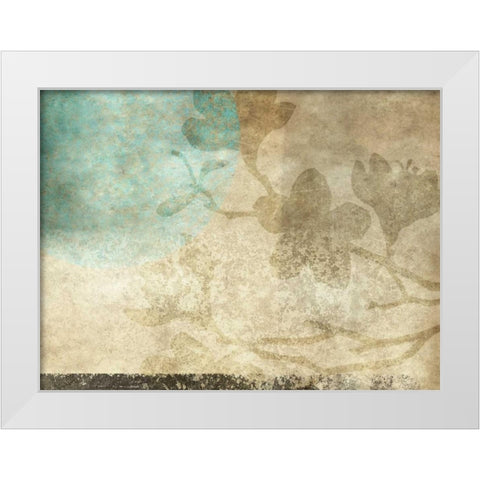 Paradise Moon IV White Modern Wood Framed Art Print by Emery, Kristin