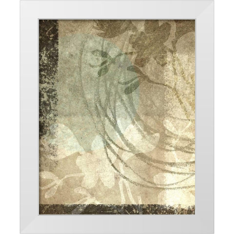 Paradise Moon VIII White Modern Wood Framed Art Print by Emery, Kristin