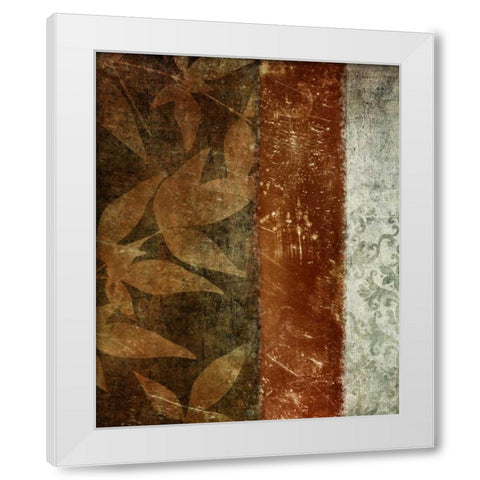 Autumn Spice I White Modern Wood Framed Art Print by Emery, Kristin