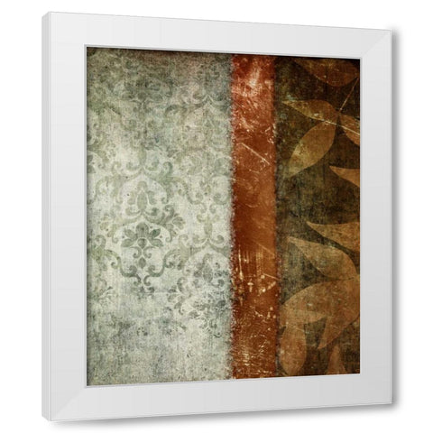 Autumn Spice II White Modern Wood Framed Art Print by Emery, Kristin