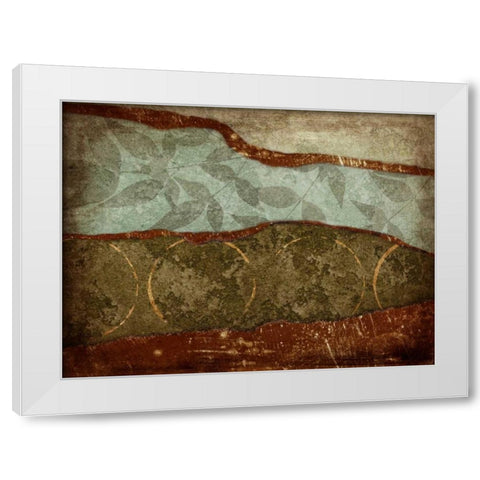 Autumn Spice III White Modern Wood Framed Art Print by Emery, Kristin