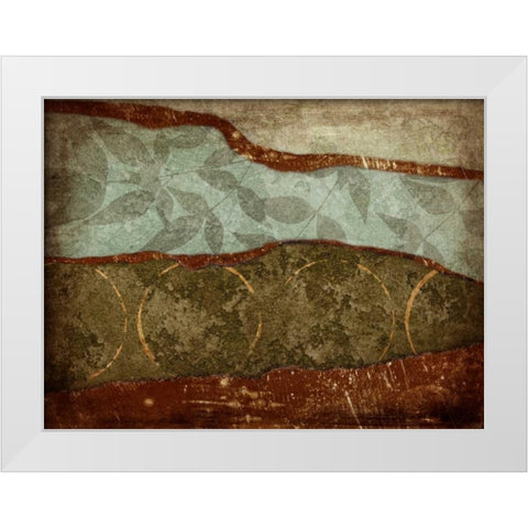 Autumn Spice III White Modern Wood Framed Art Print by Emery, Kristin