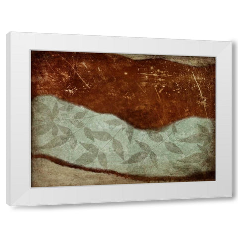 Autumn Spice V White Modern Wood Framed Art Print by Emery, Kristin
