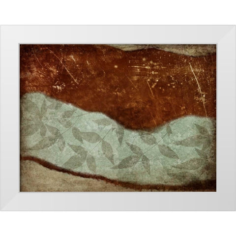 Autumn Spice V White Modern Wood Framed Art Print by Emery, Kristin