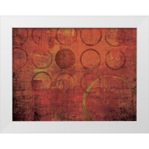 Tiny Bubbles 1 White Modern Wood Framed Art Print by Emery, Kristin