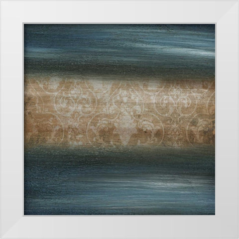 Modern Vintage II White Modern Wood Framed Art Print by Emery, Kristin