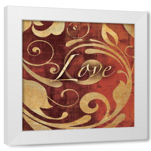 Red 1 White Modern Wood Framed Art Print by Emery, Kristin