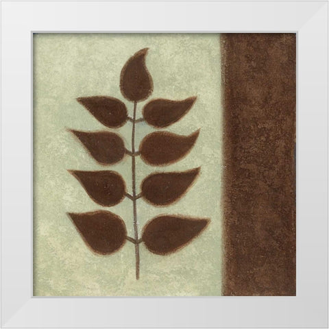Nature 2 White Modern Wood Framed Art Print by Emery, Kristin