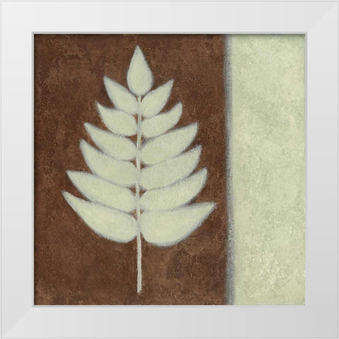 Nature 3 White Modern Wood Framed Art Print by Emery, Kristin