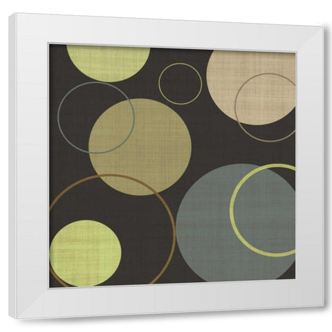 Lime Ricky II White Modern Wood Framed Art Print by Emery, Kristin