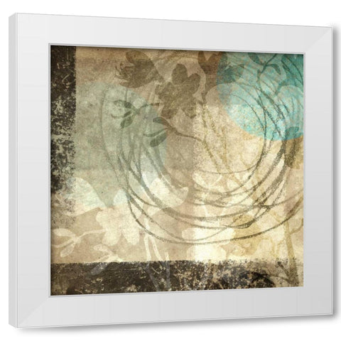 Natures Elixir I White Modern Wood Framed Art Print by Emery, Kristin