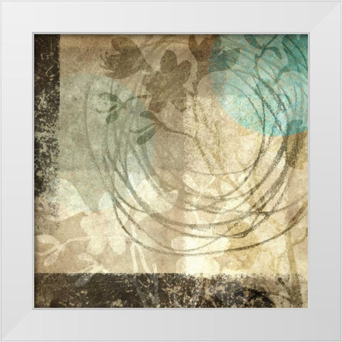 Natures Elixir I White Modern Wood Framed Art Print by Emery, Kristin