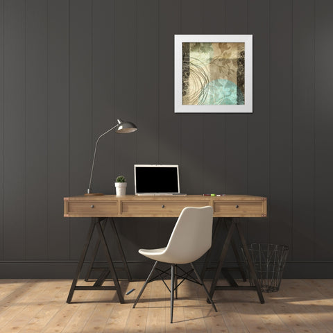 Natures Elixir II White Modern Wood Framed Art Print by Emery, Kristin