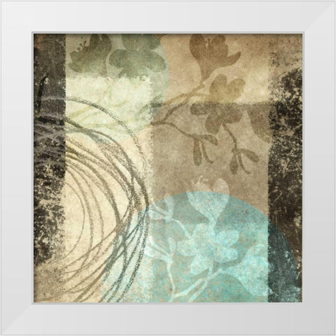 Natures Elixir II White Modern Wood Framed Art Print by Emery, Kristin
