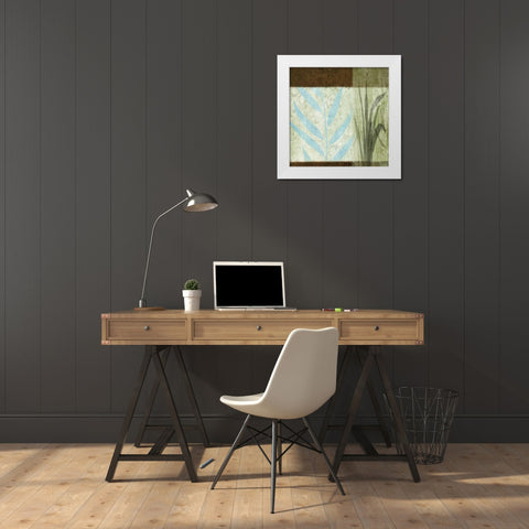 In the Weeds I White Modern Wood Framed Art Print by Emery, Kristin