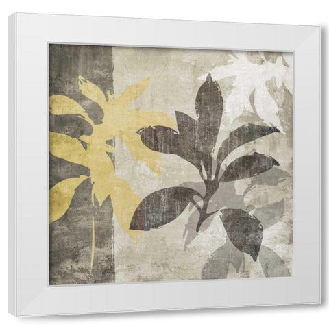 Misty IA White Modern Wood Framed Art Print by Emery, Kristin