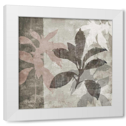 Misty I White Modern Wood Framed Art Print by Emery, Kristin