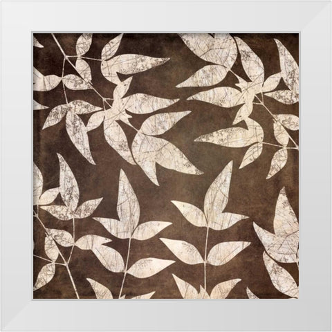 Brownies I White Modern Wood Framed Art Print by Emery, Kristin
