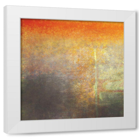 Sunset 1 White Modern Wood Framed Art Print by Emery, Kristin