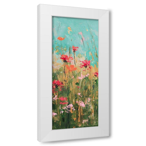 Spring Refresh 1 White Modern Wood Framed Art Print by Kruk