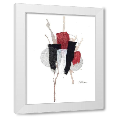 Delicious Smash 1 White Modern Wood Framed Art Print by Rupe, Kim
