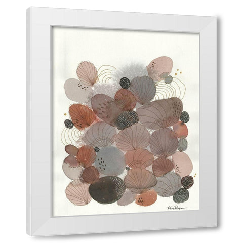 Glamstone White Modern Wood Framed Art Print by Rupe, Kim