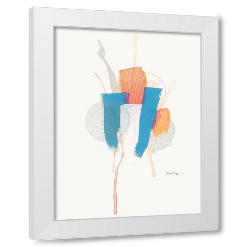 Delicious Spring 1 White Modern Wood Framed Art Print by Rupe, Kim