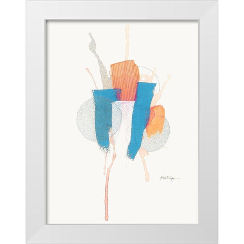 Delicious Spring 1 White Modern Wood Framed Art Print by Rupe, Kim
