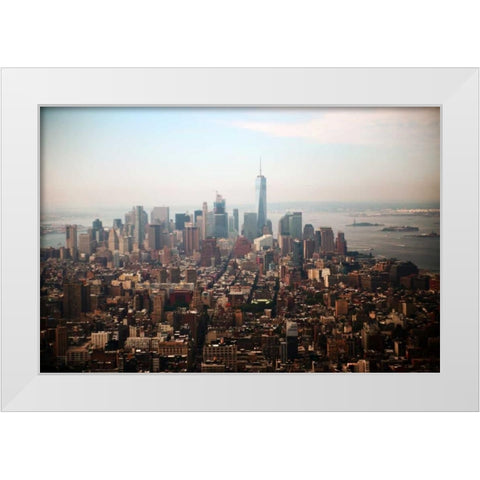 Concret Jungle 1 White Modern Wood Framed Art Print by Colberg, Lisa