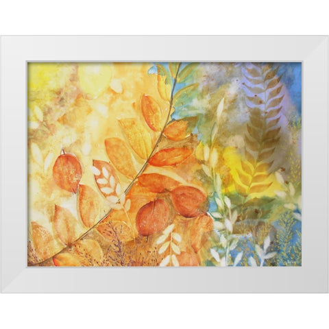 Mineral Wood White Modern Wood Framed Art Print by Rossi, Lorraine