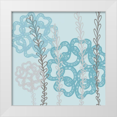 Pastel Pop 2 White Modern Wood Framed Art Print by Rossi, Lorraine