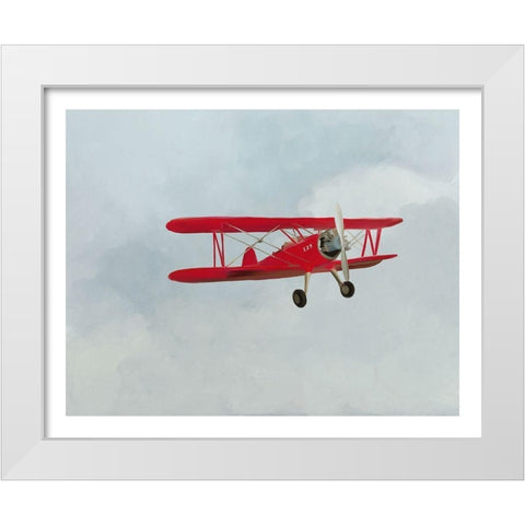 Up and Away White Modern Wood Framed Art Print by Straatsma, Leah