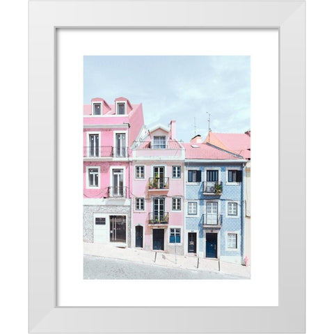 Lisbon 2 White Modern Wood Framed Art Print by Straatsma, Leah