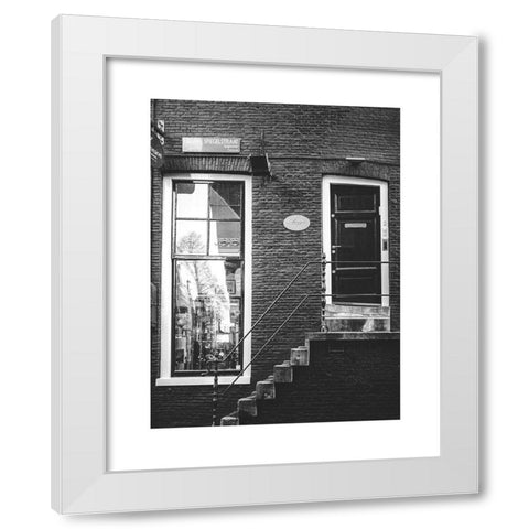 Amsterdam 3 White Modern Wood Framed Art Print by Straatsma, Leah