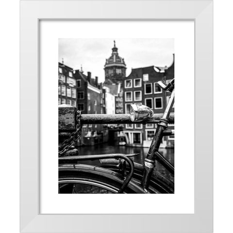 Amsterdam 4 White Modern Wood Framed Art Print by Straatsma, Leah
