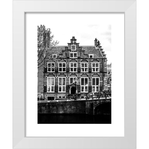Amsterdam 6 White Modern Wood Framed Art Print by Straatsma, Leah
