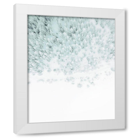 Winter Wonderland White Modern Wood Framed Art Print by Straatsma, Leah